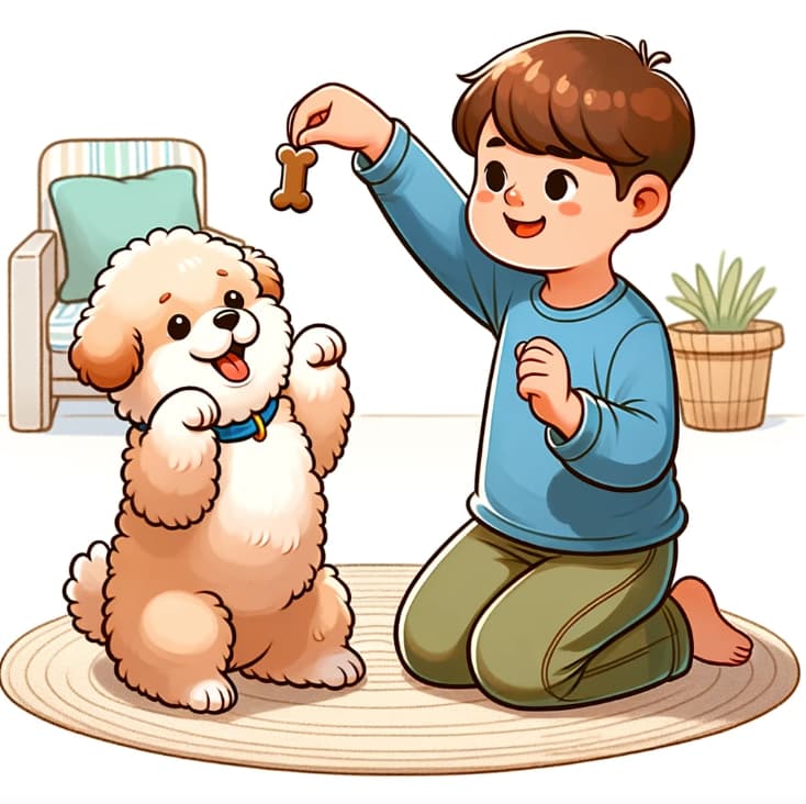 Sitz ist ein grundlegendes Kommando und eigentlich kein Trick für Hunde.