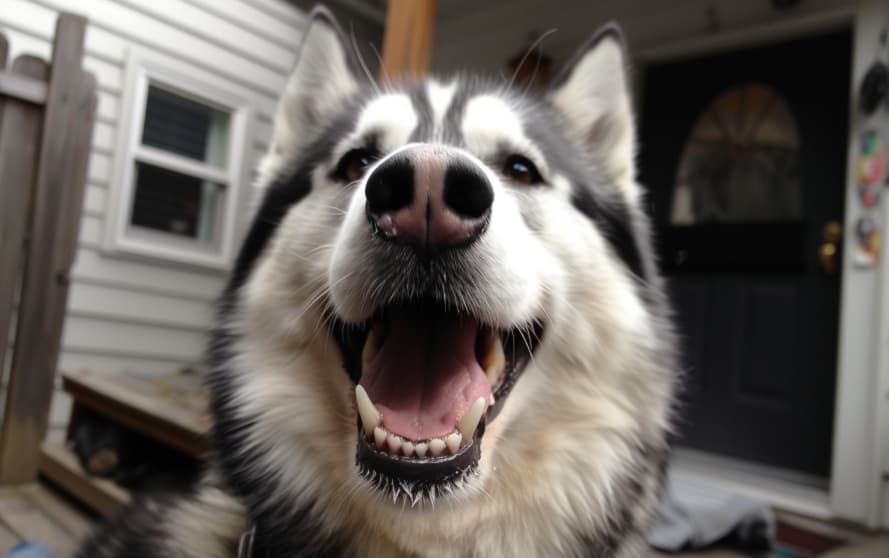 Die Husky Beißkraft  liegt bei über 320 PSI.