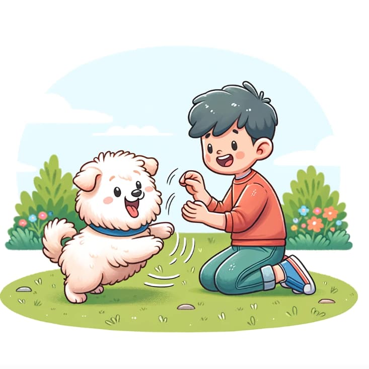 Wer Hunde Tricks beibringen möchte, benötigt oftmals viel Zeit und Geduld.