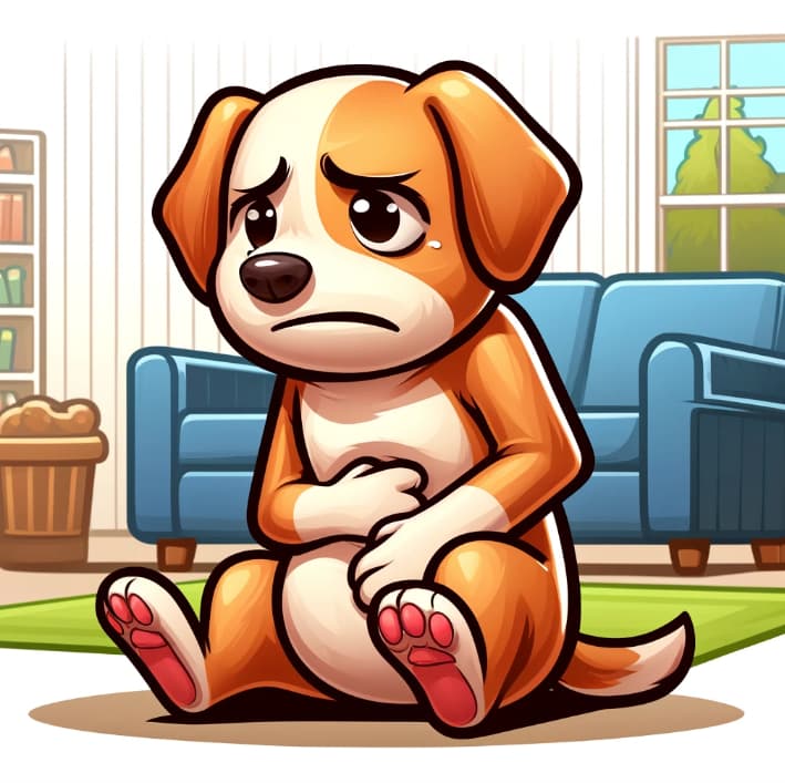 Hat Dein Hund Bauchschmerzen? Erbricht er unverdautes Futter?